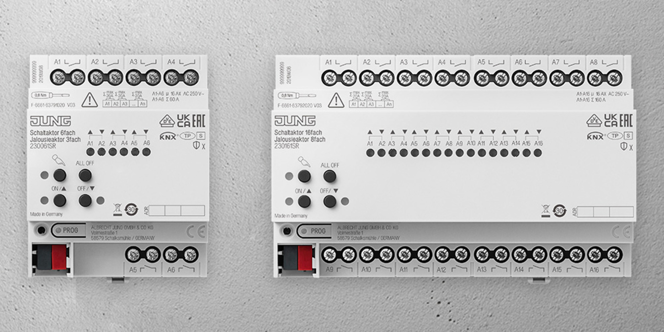 KNX Schalt- und Jalousieaktoren bei Elektro Kreiner in Weisendorf